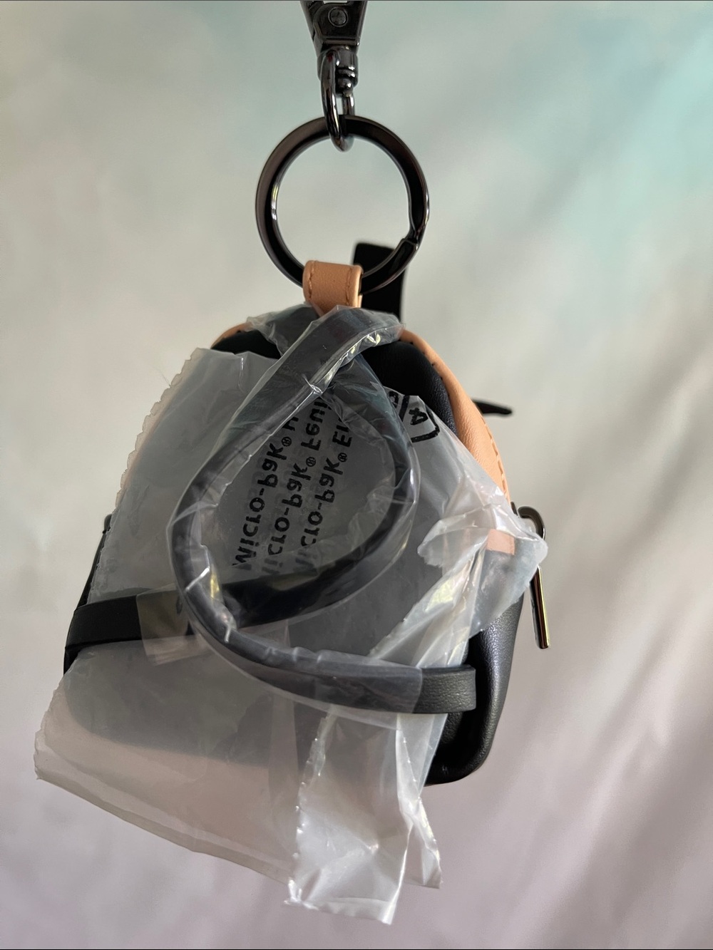 NWT Loungefly TNBC Leather Keychain Mini Bag The Mayor - Picture 2 of 2